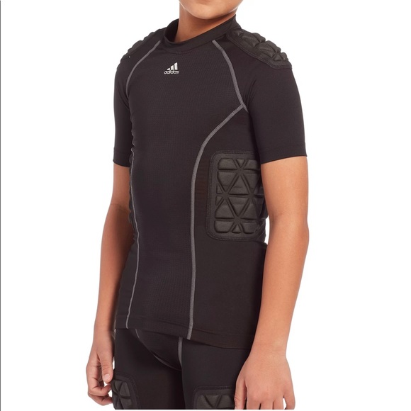 Adidas Youth Techfit Padded Football Shirt